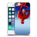 Дизайнерский пластиковый чехол для Iphone 5s Человек-паук : Через вселенные