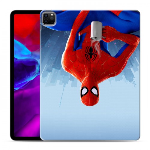 Дизайнерский пластиковый чехол для Ipad Pro 12.9 (2020) Человек-паук : Через вселенные