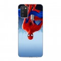 Дизайнерский пластиковый чехол для Samsung Galaxy A02s Человек-паук : Через вселенные