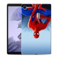 Дизайнерский силиконовый чехол для Samsung Galaxy Tab A7 lite Человек-паук : Через вселенные
