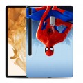 Дизайнерский силиконовый чехол для Samsung Galaxy Tab S8 Plus Человек-паук : Через вселенные