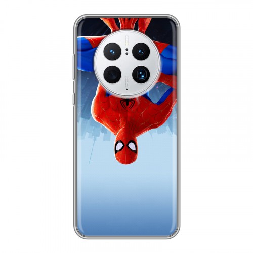 Дизайнерский пластиковый чехол для Huawei Mate 50 Pro Человек-паук : Через вселенные