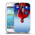 Дизайнерский пластиковый чехол для Samsung Galaxy Core Человек-паук : Через вселенные