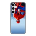 Дизайнерский пластиковый чехол для Samsung Galaxy S24 Человек-паук : Через вселенные