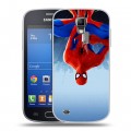 Дизайнерский пластиковый чехол для Samsung Galaxy S4 Active Человек-паук : Через вселенные