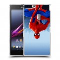 Дизайнерский пластиковый чехол для Sony Xperia Z Ultra  Человек-паук : Через вселенные