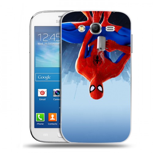 Дизайнерский пластиковый чехол для Samsung Galaxy Grand Neo Человек-паук : Через вселенные