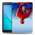 Дизайнерский силиконовый чехол для Samsung Galaxy Tab A 9.7 Человек-паук : Через вселенные