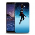 Дизайнерский пластиковый чехол для Nokia 7 Plus Человек-паук : Через вселенные