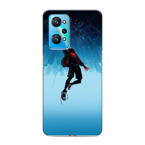 Дизайнерский силиконовый чехол для Realme GT Neo 2 Человек-паук : Через вселенные