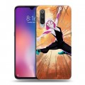 Дизайнерский силиконовый с усиленными углами чехол для Xiaomi Mi9 Человек-паук : Через вселенные