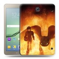 Дизайнерский силиконовый чехол для Samsung Galaxy Tab S2 8.0 Как приручить дракона 3