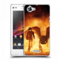 Дизайнерский пластиковый чехол для Sony Xperia L Как приручить дракона 3