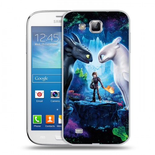 Дизайнерский пластиковый чехол для Samsung Galaxy Premier Как приручить дракона 3