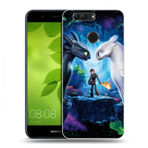 Дизайнерский пластиковый чехол для Huawei Nova 2 Plus Как приручить дракона 3