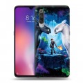 Дизайнерский силиконовый с усиленными углами чехол для Xiaomi Mi9 Как приручить дракона 3