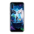 Дизайнерский силиконовый чехол для Samsung Galaxy A50 Как приручить дракона 3