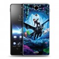 Дизайнерский пластиковый чехол для Sony Xperia TX Как приручить дракона 3