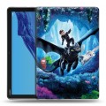 Дизайнерский силиконовый чехол для Huawei MediaPad T5 Как приручить дракона 3