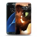 Дизайнерский силиконовый с усиленными углами чехол для Samsung Galaxy S7 Как приручить дракона 3
