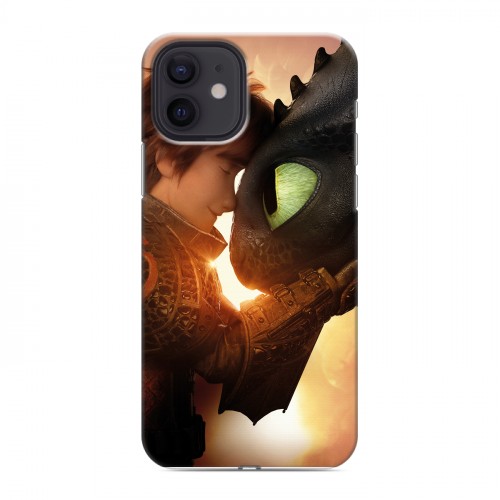 Дизайнерский силиконовый чехол для Iphone 12 Как приручить дракона 3