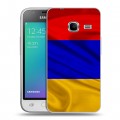 Дизайнерский силиконовый чехол для Samsung Galaxy J1 mini (2016) Флаг Армении