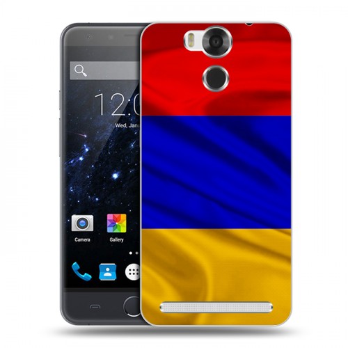 Дизайнерский пластиковый чехол для Ulefone Power Флаг Армении
