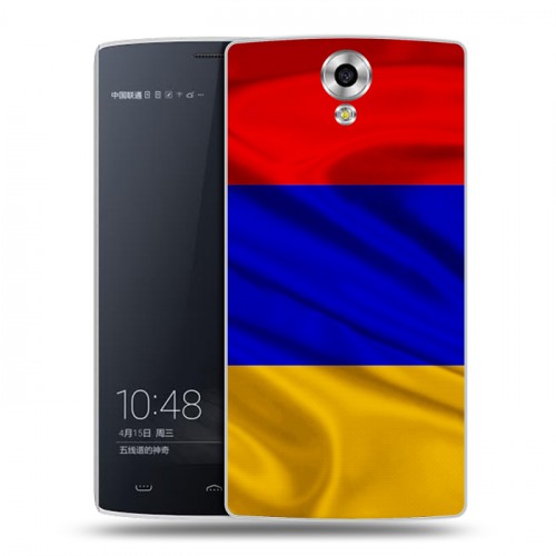 Дизайнерский силиконовый чехол для Homtom HT7 Флаг Армении