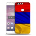 Дизайнерский пластиковый чехол для Huawei Honor 8 Флаг Армении