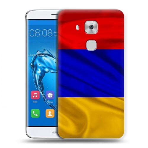 Дизайнерский пластиковый чехол для Huawei Nova Plus Флаг Армении