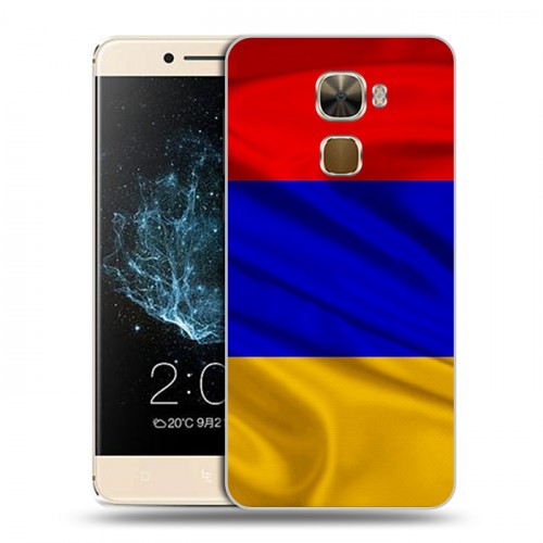 Дизайнерский силиконовый чехол для LeEco Le Pro 3 Флаг Армении