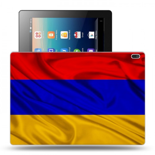 Дизайнерский силиконовый чехол для Lenovo Tab 4 10 Флаг Армении