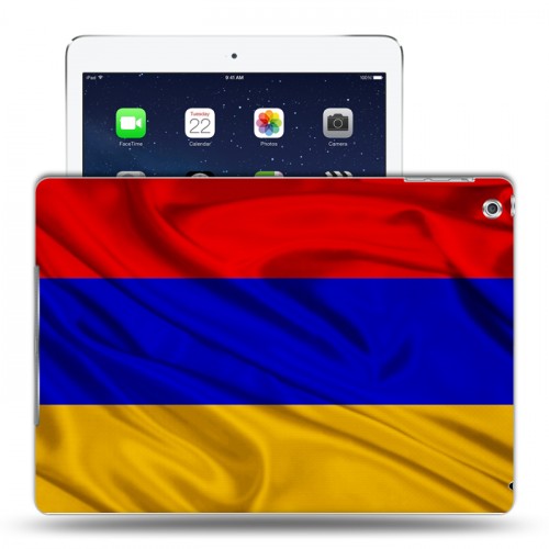 Дизайнерский силиконовый чехол для Ipad (2017) Флаг Армении