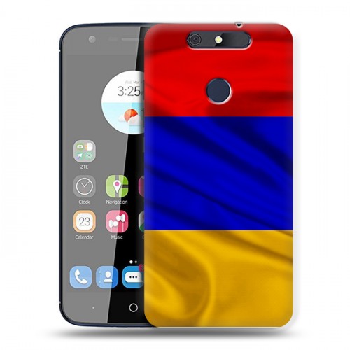 Дизайнерский силиконовый чехол для ZTE Blade V8C Флаг Армении