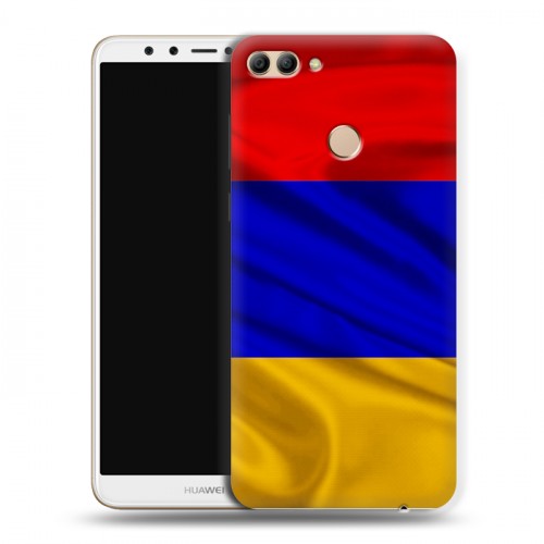 Дизайнерский пластиковый чехол для Huawei Y9 (2018) Флаг Армении