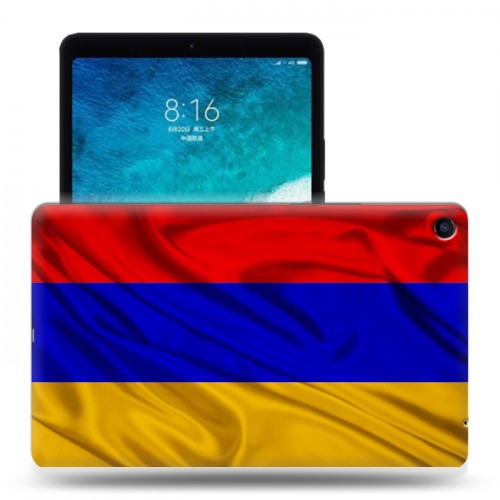 Дизайнерский силиконовый чехол для Xiaomi Mi Pad 4 Plus Флаг Армении
