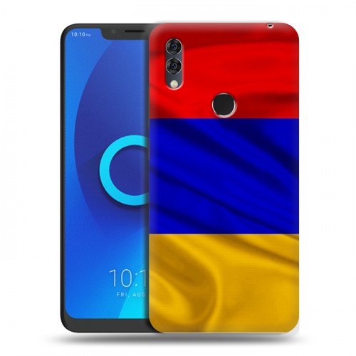 Дизайнерский силиконовый чехол для Alcatel 5V Флаг Армении