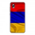 Дизайнерский силиконовый чехол для ZTE Blade A3 (2019) Флаг Армении