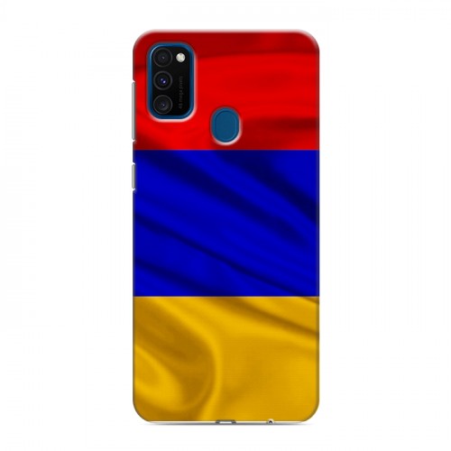 Дизайнерский силиконовый чехол для Samsung Galaxy M30s Флаг Армении