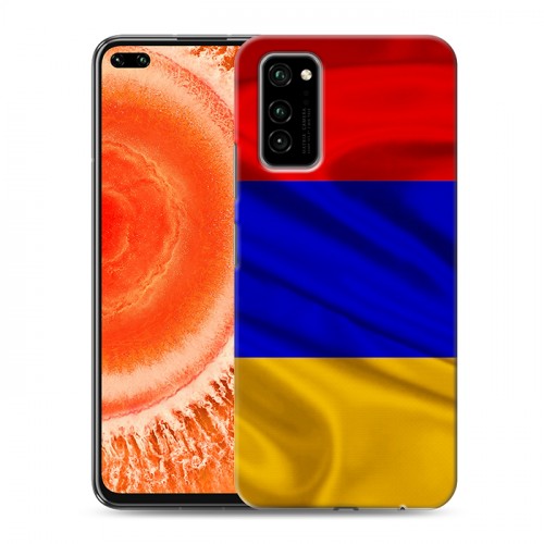 Дизайнерский силиконовый чехол для Huawei Honor View 30 Pro Флаг Армении