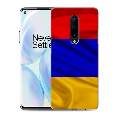 Дизайнерский силиконовый чехол для OnePlus 8 Флаг Армении