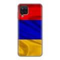 Дизайнерский силиконовый чехол для Samsung Galaxy A12 Флаг Армении