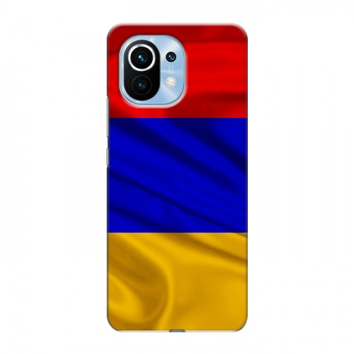 Дизайнерский пластиковый чехол для Xiaomi Mi 11 Флаг Армении