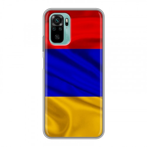 Дизайнерский силиконовый чехол для Xiaomi RedMi Note 10 Флаг Армении