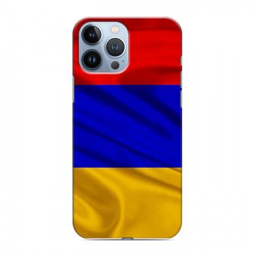 Дизайнерский силиконовый чехол для Iphone 13 Pro Max Флаг Армении