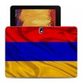 Дизайнерский силиконовый чехол для Samsung Galaxy Note 10.1 2014 editon Флаг Армении