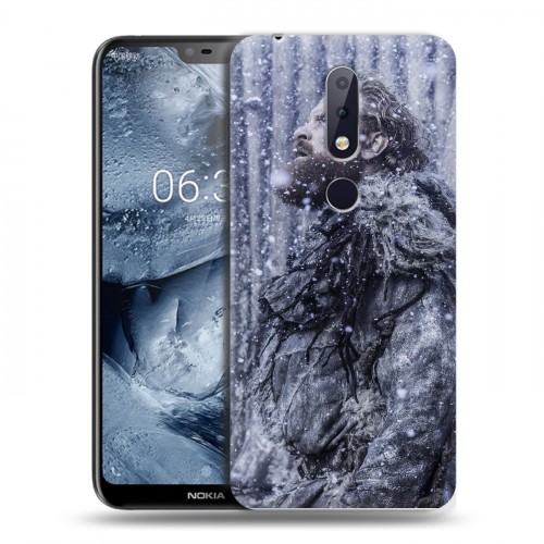 Дизайнерский силиконовый чехол для Nokia 6.1 Plus Игра Престолов