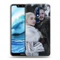 Дизайнерский силиконовый чехол для Nokia 5.1 Plus Игра Престолов