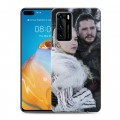 Дизайнерский силиконовый с усиленными углами чехол для Huawei P40 Игра Престолов