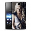 Дизайнерский пластиковый чехол для Sony Xperia TX Игра Престолов